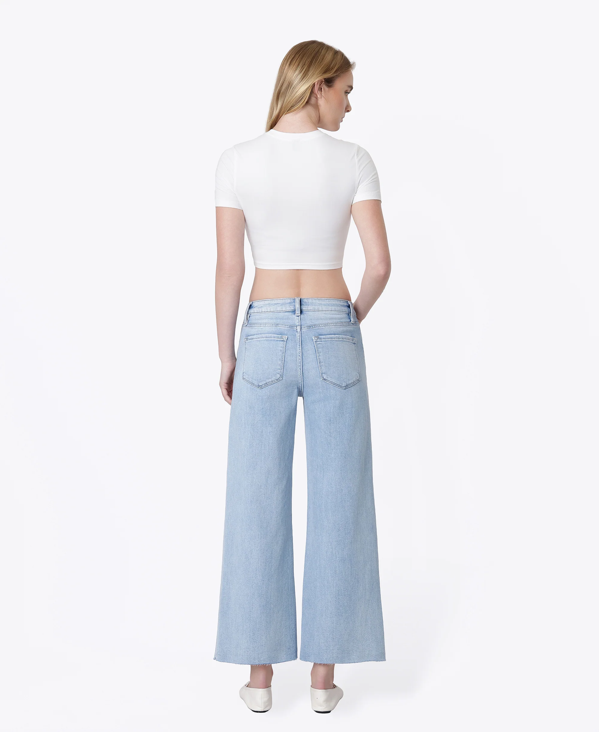 Ben Rinnes - High Rise Wide Leg Jeans - Image 2